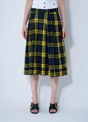 Vivienne Westwood Wool Skirt Yellow vvw0261010