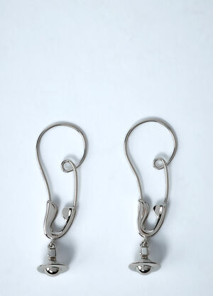 Vivienne Westwood Large Maxima Earrings Silver vvw0262037