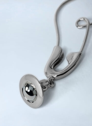 Large Maxima Earrings Vivienne Westwood Large Maxima Earrings Silver vvw0262037
