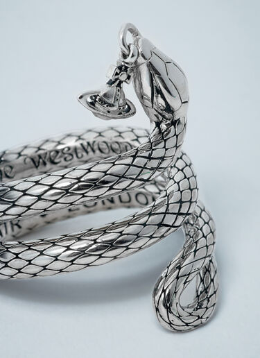 徽标图案项链 Vivienne Westwood 徽标图案项链 银色 vvw0262038