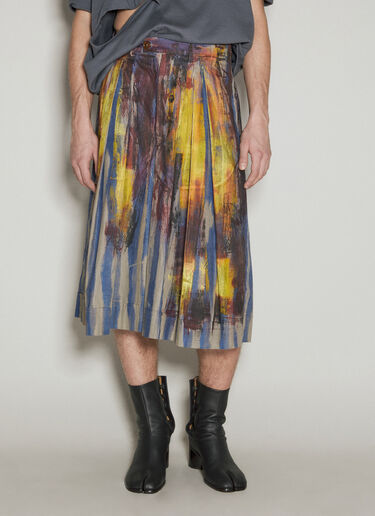 图案印花裙裤 Vivienne Westwood 图案印花裙裤 紫色 vvw0356001
