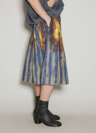 图案印花裙裤 Vivienne Westwood 图案印花裙裤 紫色 vvw0356001