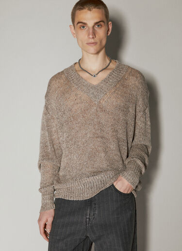 Vivienne Westwood Olympia 펄 목걸이 그레이 vww0156004