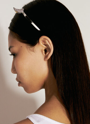 Horn Alice Headband Vivienne Westwood Horn Alice Headband Silver vww0256007