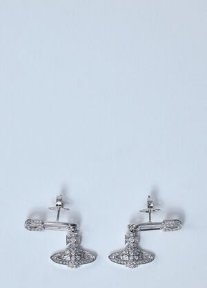 Vivienne Westwood 루크리스 귀걸이 실버 vww0356004