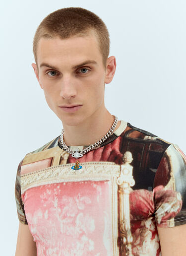 Vivienne Westwood 그라지엘라 스몰 초커 목걸이 실버 vww0356009