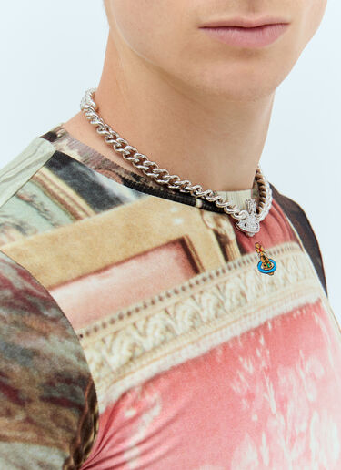 그라지엘라 스몰 초커 목걸이 Vivienne Westwood 그라지엘라 스몰 초커 목걸이 실버 vww0356009