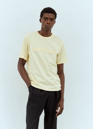 Wales Bonner Logo Embroidery T-Shirt White wbn0158012