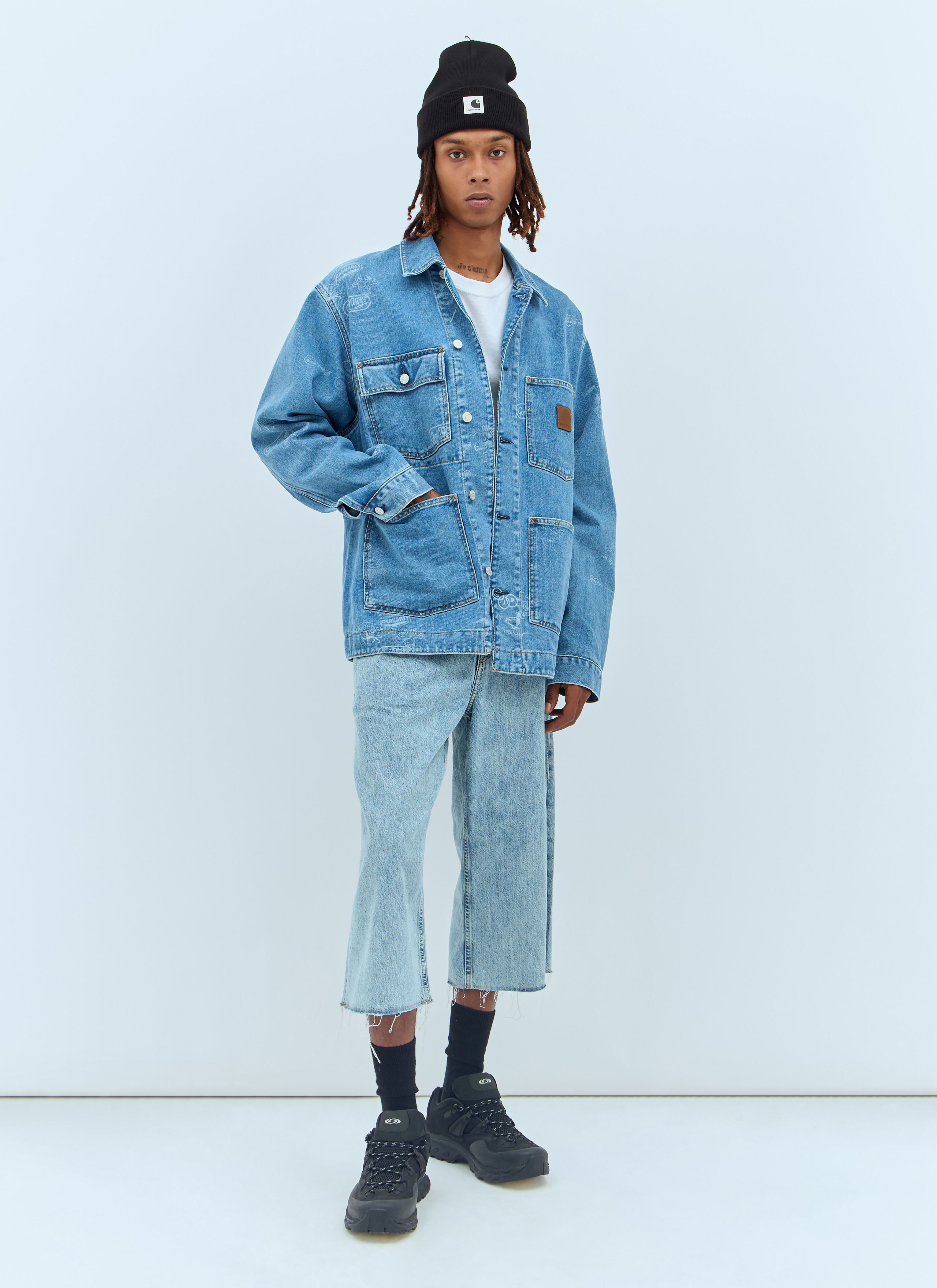 Carhartt WIP メンズ スタンプ デニムジャケット の ブルー | LN-CC®