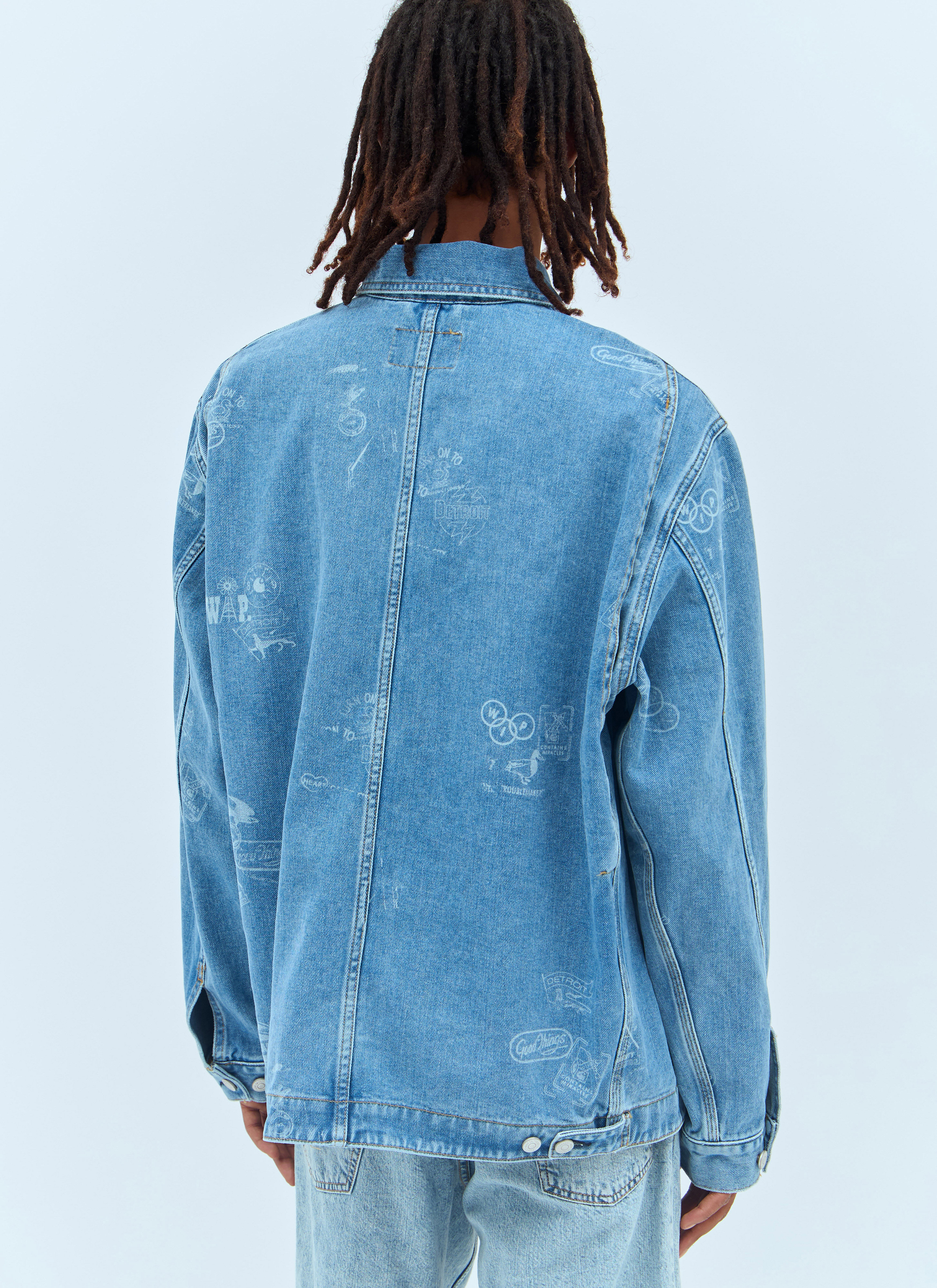 Carhartt WIP メンズ スタンプ デニムジャケット の ブルー | LN-CC®