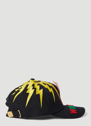 Wir War 棒球帽 Walter Van Beirendonck Wir War 棒球帽 黑色 wlt0152026