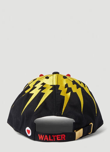 Wir War 棒球帽 Walter Van Beirendonck Wir War 棒球帽 黑色 wlt0152026