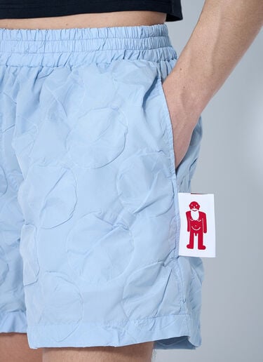 绗缝短裤 Walter Van Beirendonck 绗缝短裤 浅蓝色 wlt0160002