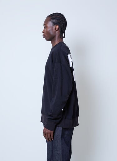 Walter Van Beirendonck x G-STAR 文字印花运动衫  黑色 wlt0160027