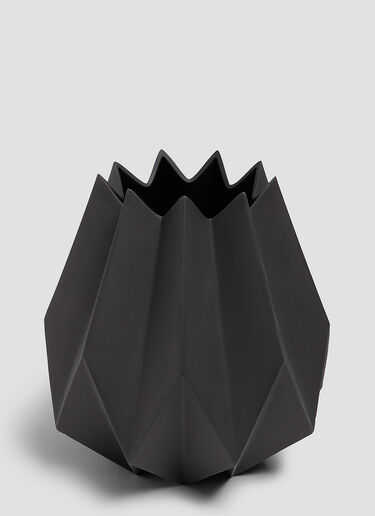 Folded Vase Audo Copenhagen Folded Vase Black wps0638142