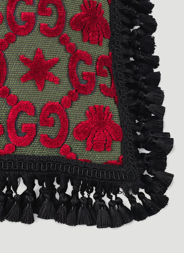 GG Jacquard Cushion Gucci GG Jacquard Cushion Green wps0638397