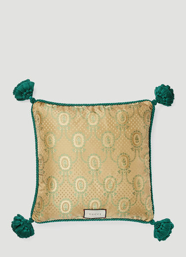 Kingsnake Cushion Gucci Kingsnake Cushion Green wps0638413