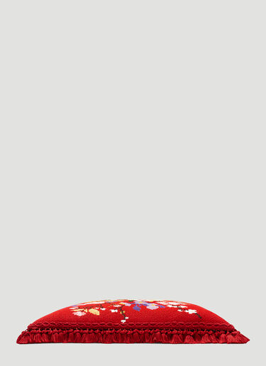 Gucci Flowers Vase Cushion Red wps0638414