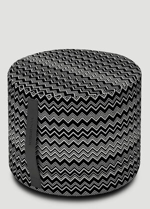 MissoniHome Tobago Pouf Black wps0644219