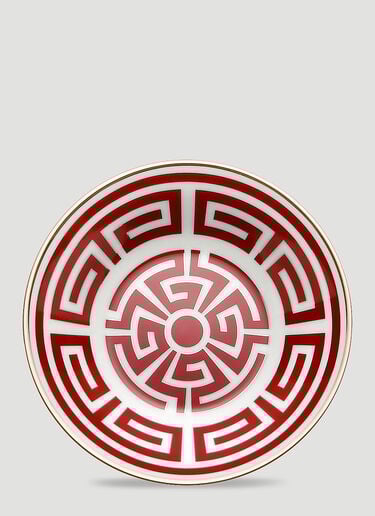 Set of Two Labirinto Coffee Saucer Ginori 1735 Set of Two Labirinto Coffee Saucer Red wps0644446