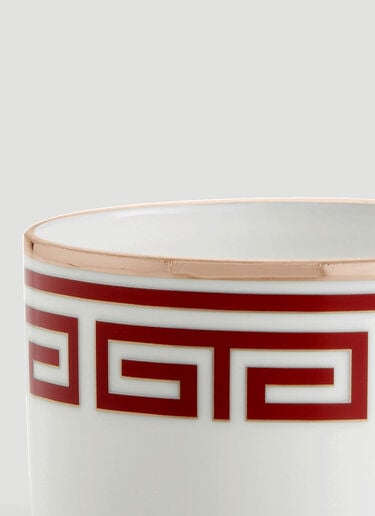 Ginori 1735 Set of Two Labirinto Teacup Red wps0644454