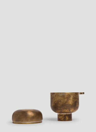 Ichendorf Milano Wabi Sabi Tea Caddy Brass wps0644728
