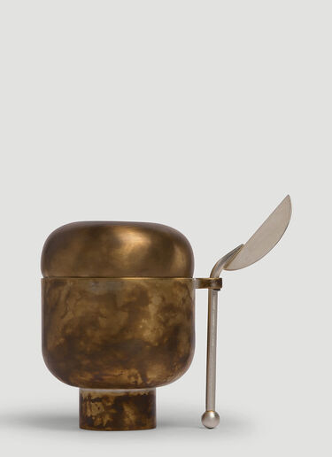 Ichendorf Milano Wabi Sabi Tea Caddy Brass wps0644728