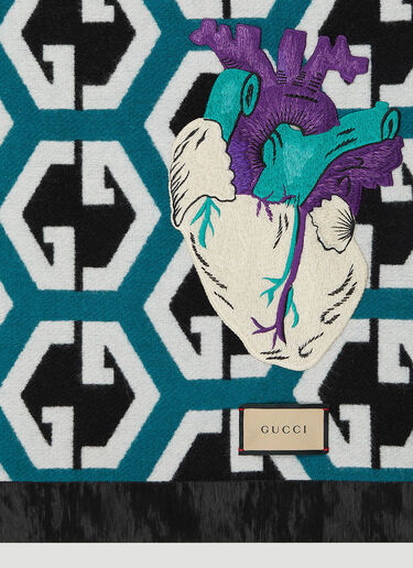 GG Exagonal Blanket Gucci GG Exagonal Blanket Black wps0680005