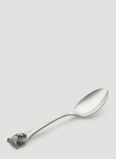 Gucci Set of Two Tiger Dessert Spoons Silver wps0680039