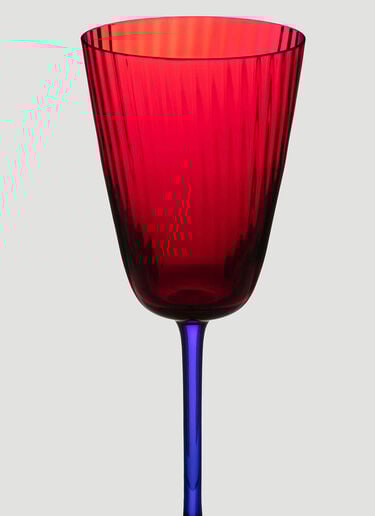 Hand-Blown Murano White Wine Glass Dolce & Gabbana Casa Hand-Blown Murano White Wine Glass Multicoloured wps0690037