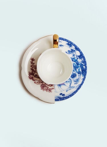 Seletti Hybrid Eufemia Coffee Cup With Saucer Multicolour wps0691133