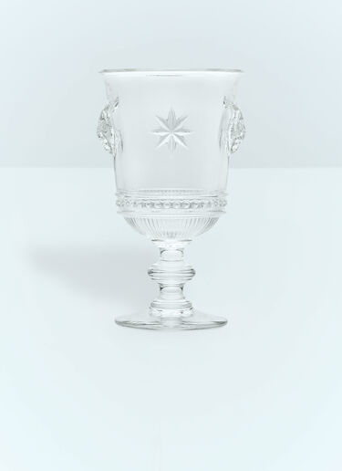 Set Of Two Tiger Wine Glasses Gucci Set Of Two Tiger Wine Glasses White wps0691246