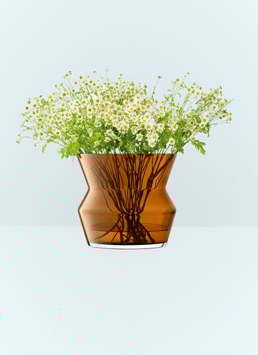 LSA International Medium Sculpt Vase Brown wps0691319