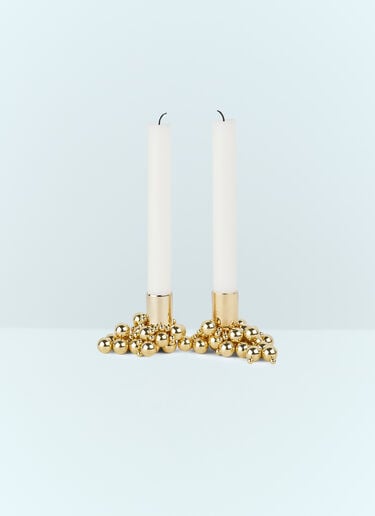 Gejst Set Of Two Molekyl Candlelight Candleholders Gold wps0691331