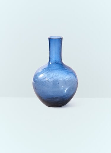 POLSPOTTEN Large Ball Body Vase Blue wps0691437