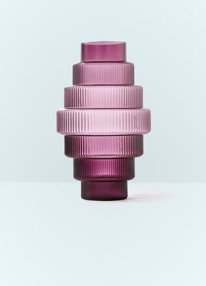 POLSPOTTEN Extra Large Steps Vase Purple wps0691438