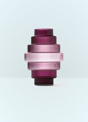 POLSPOTTEN Large Steps Vase Purple wps0691440