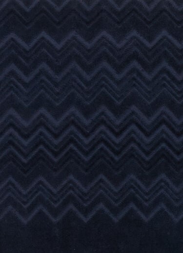 Missoni Set Of Two Chalk Towels Blue wps0691599