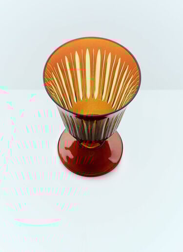 L'Objet Set Of Four Prism Wine Glasses Orange wps0691621