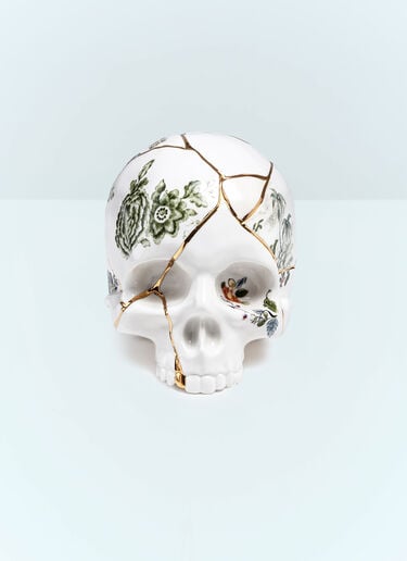 Seletti Kintsugi Skull White wps0691655