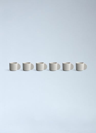 101 Copenhagen Set Of Six Native Espresso Cups Cream wps0691742