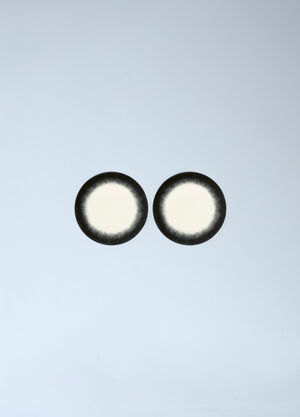 Serax x Ann Demeulemeester Set Of Two Dé Dinner Plates Black wps0691779