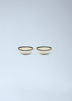 Serax x Ann Demeulemeester Set Of Two Dé Cups White wps0691784