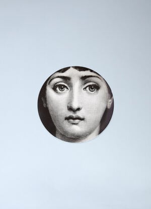 Fornasetti Tema e Variazioni N.1 Wall Plate Black wps0691826
