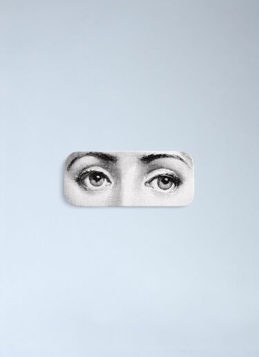 Fornasetti Occhi Tray White wps0691848