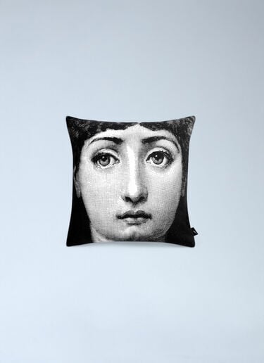 Fornasetti Tema e Variazioni N.1 And N.6 Cushion Black wps0691883