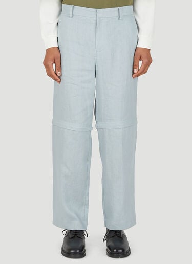 Wynn Hamlyn Zip Off Cargo Trouser Blue wyh0148010