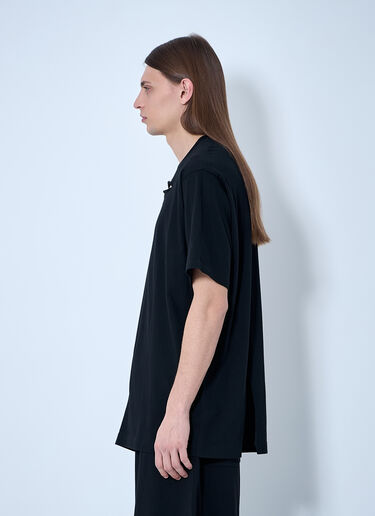 スラッシュ Tシャツ Yohji Yamamoto スラッシュ Tシャツ ブラック yoy0160009