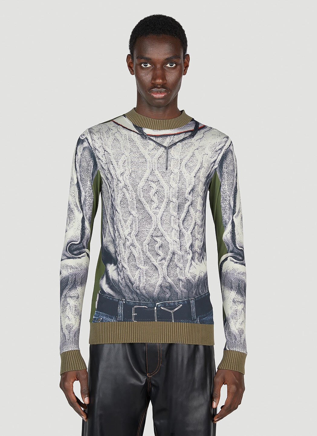 Y/Project x Jean Paul Gaultier Men's' Trompe L'Oeil Cable