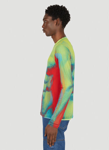 Body Morph Mesh Cover Top Y/Project x Jean Paul Gaultier Body Morph Mesh Cover Top Yellow ypg0350005